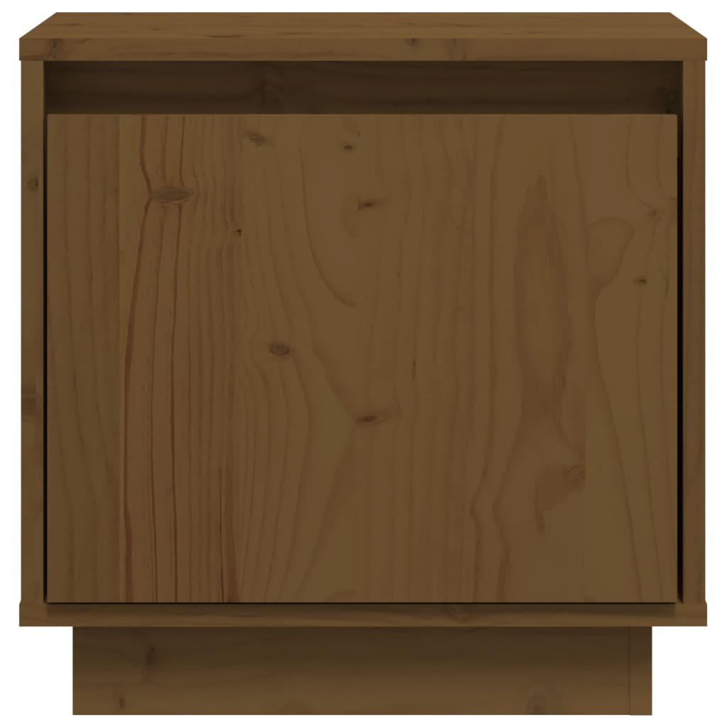 Yöpöydät 2 kpl hunajanruskea 40x30x40 cm täysi mänty - Sisustajankoti.fi