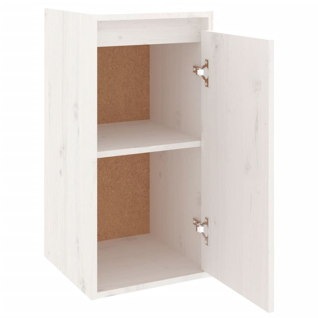 Seinäkaapit 2 kpl valkoinen 30x30x60 cm täysi mänty - Sisustajankoti.fi