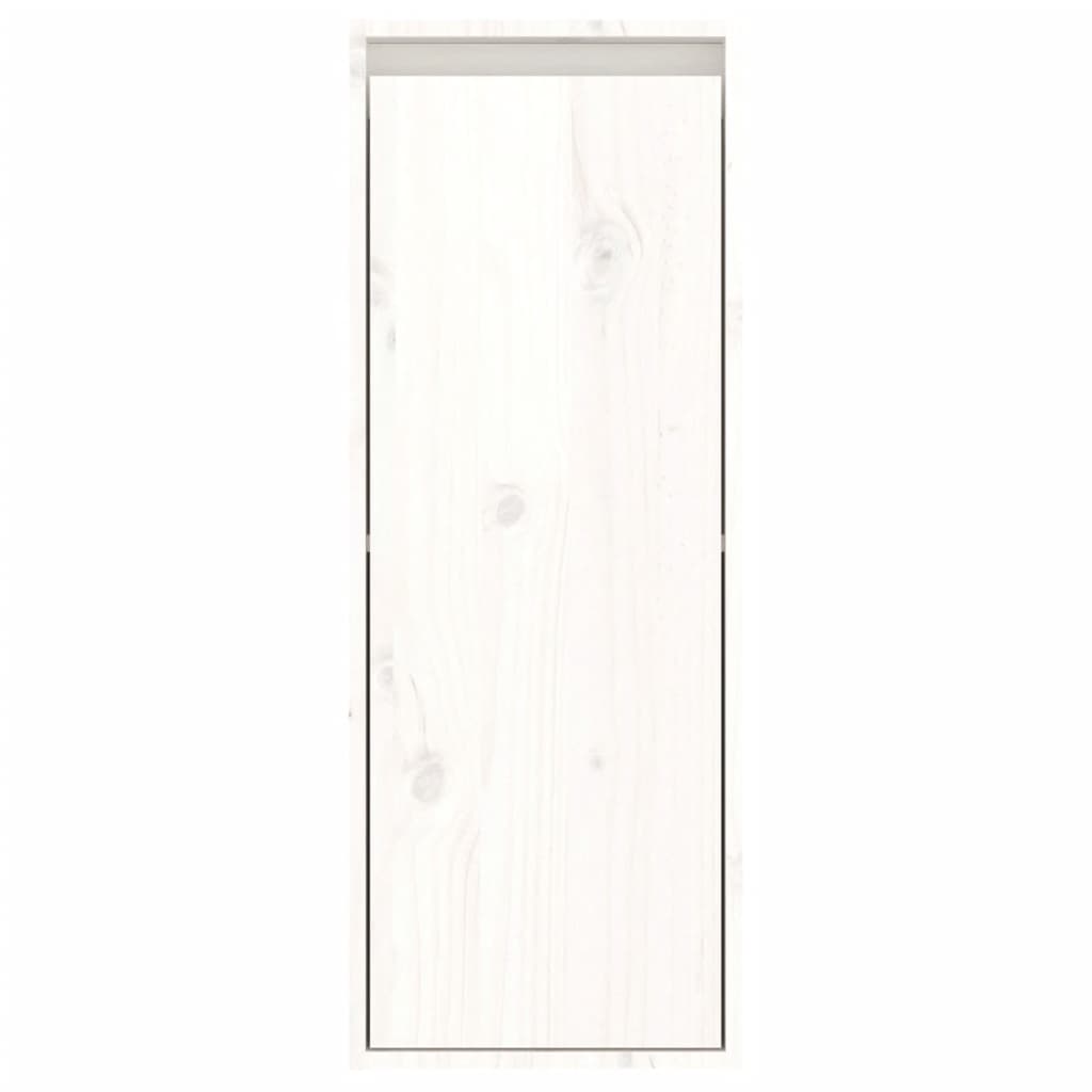Seinäkaapit 2 kpl valkoinen 30x30x80 cm täysi mänty - Sisustajankoti.fi