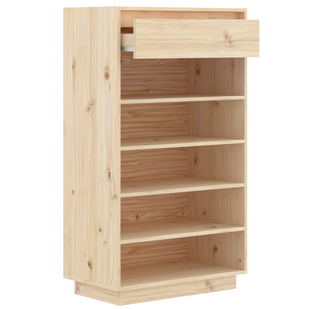 Kenkäkaappi 60x34x105 cm täysi mänty - Sisustajankoti.fi