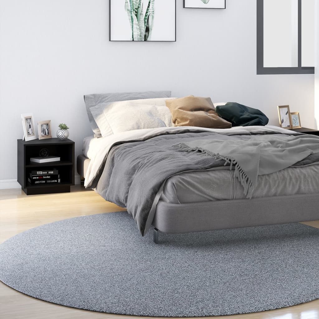 Yöpöydät 2 kpl musta 40x34x40 cm täysi mänty - Sisustajankoti.fi