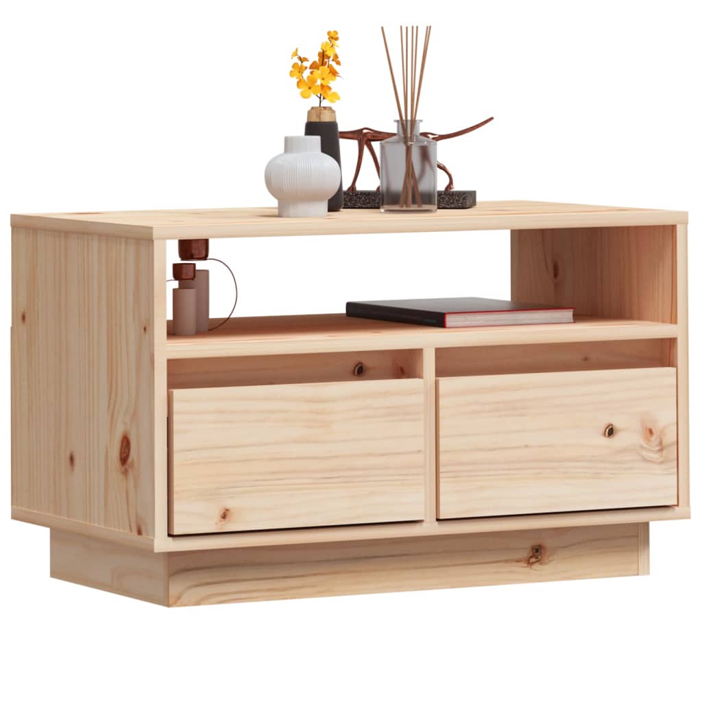 TV-taso 60x35x37 cm täysi mänty - Sisustajankoti.fi