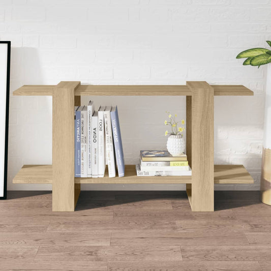 Kirjahylly Sonoma-tammi 100x30x51 cm tekninen puu - Sisustajankoti.fi
