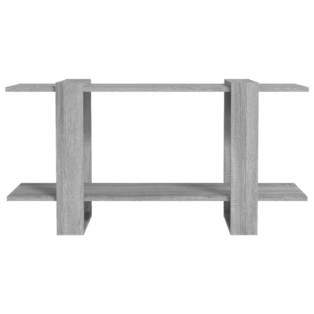 Kirjahylly harmaa Sonoma 100x30x51 cm tekninen puu - Sisustajankoti.fi