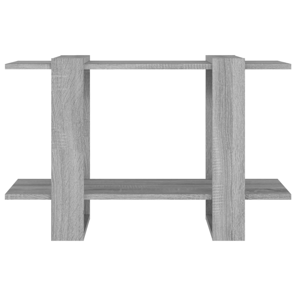 Kirjahylly/tilanjakaja harmaa Sonoma 80x30x51 cm - Sisustajankoti.fi