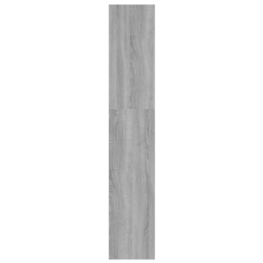 Kirjahylly/tilanjakaja harmaa Sonoma 100x30x166 cm - Sisustajankoti.fi