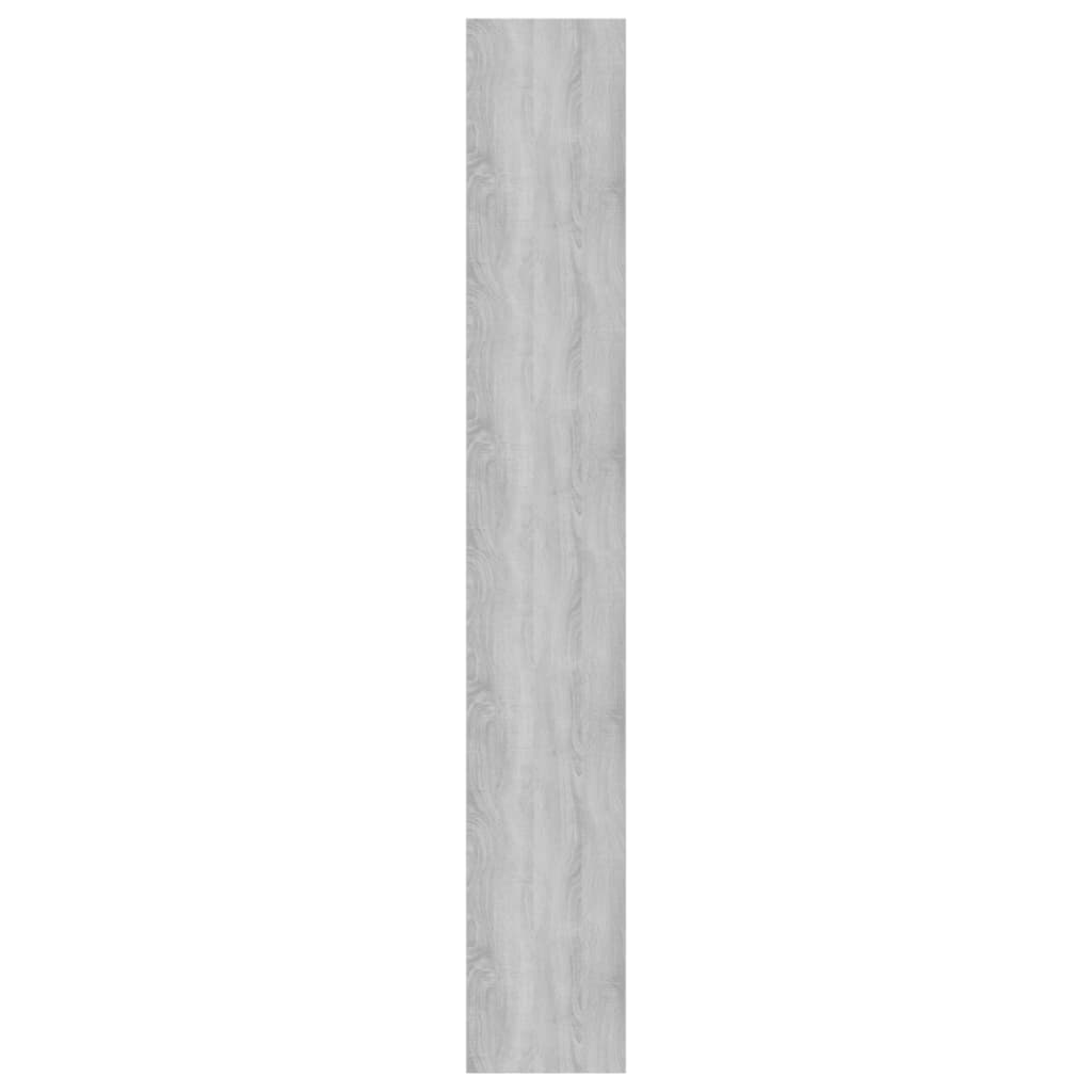 Kirjahylly/tilanjakaja harmaa Sonoma 100x30x198 cm tekninen puu - Sisustajankoti.fi