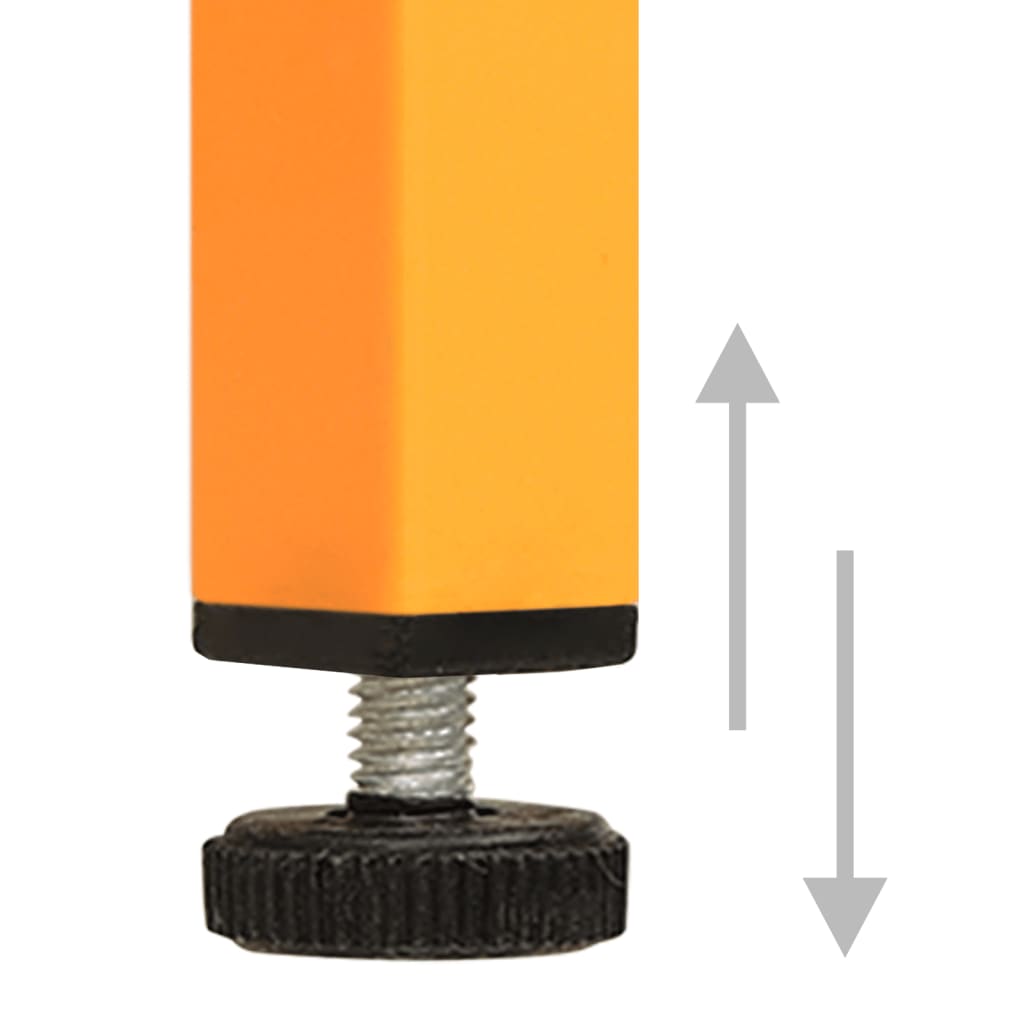 Yöpöydät 2 kpl sinapinkeltainen 35x35x51 cm teräs - Sisustajankoti.fi