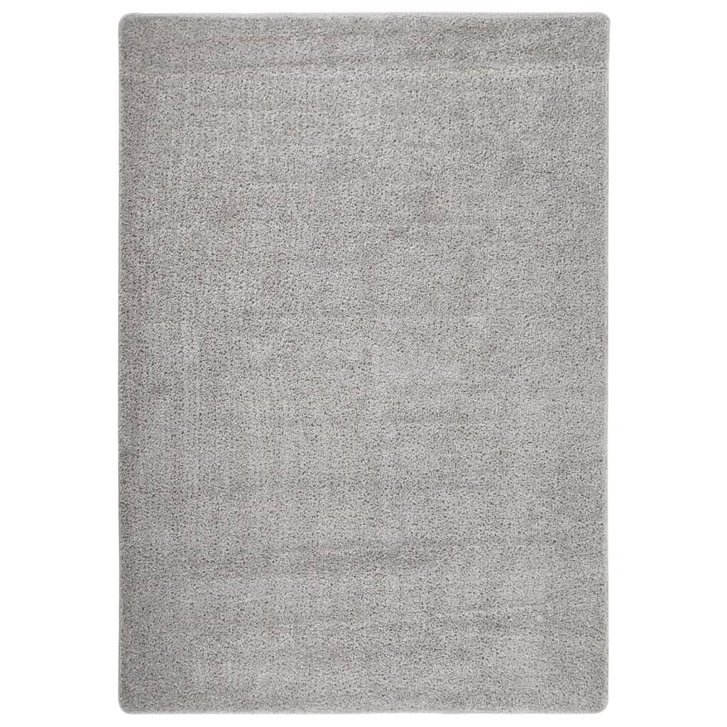 Pörrömatto vaaleanharmaa 160x230 cm liukumaton - Sisustajankoti.fi