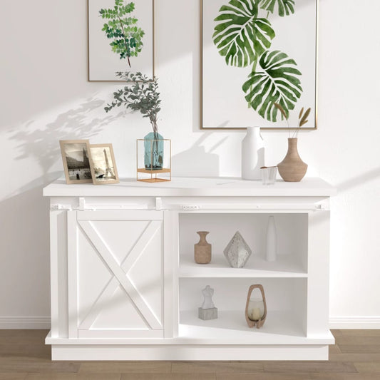 Kaapin liukuoven asennussarja mini hiiliteräs valkoinen 122 cm - Sisustajankoti.fi