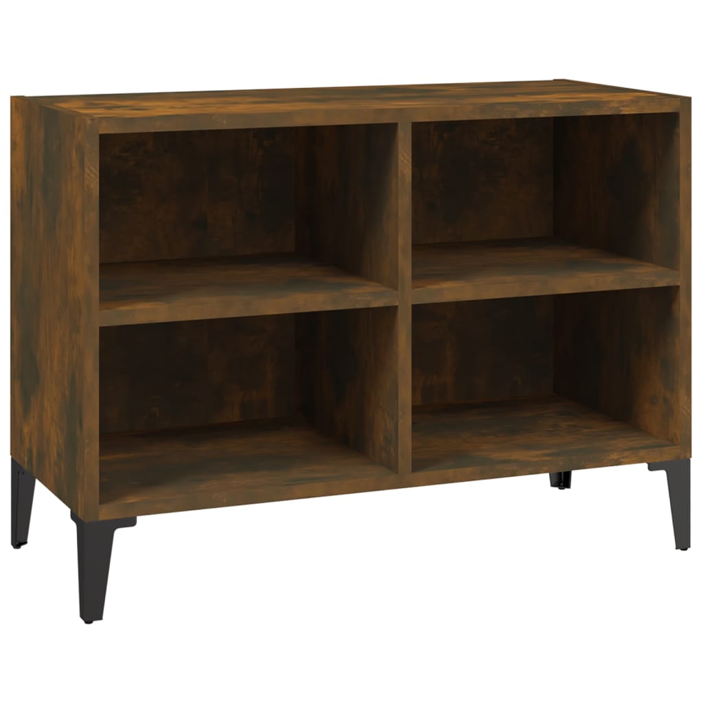TV-taso metallijaloilla savutammi 69,5x30x50 cm - Sisustajankoti.fi