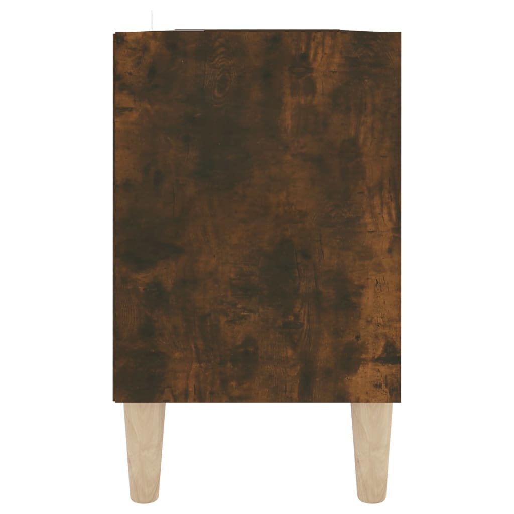 TV-taso täyspuiset jalat savutammi 103,5x30x50 cm - Sisustajankoti.fi