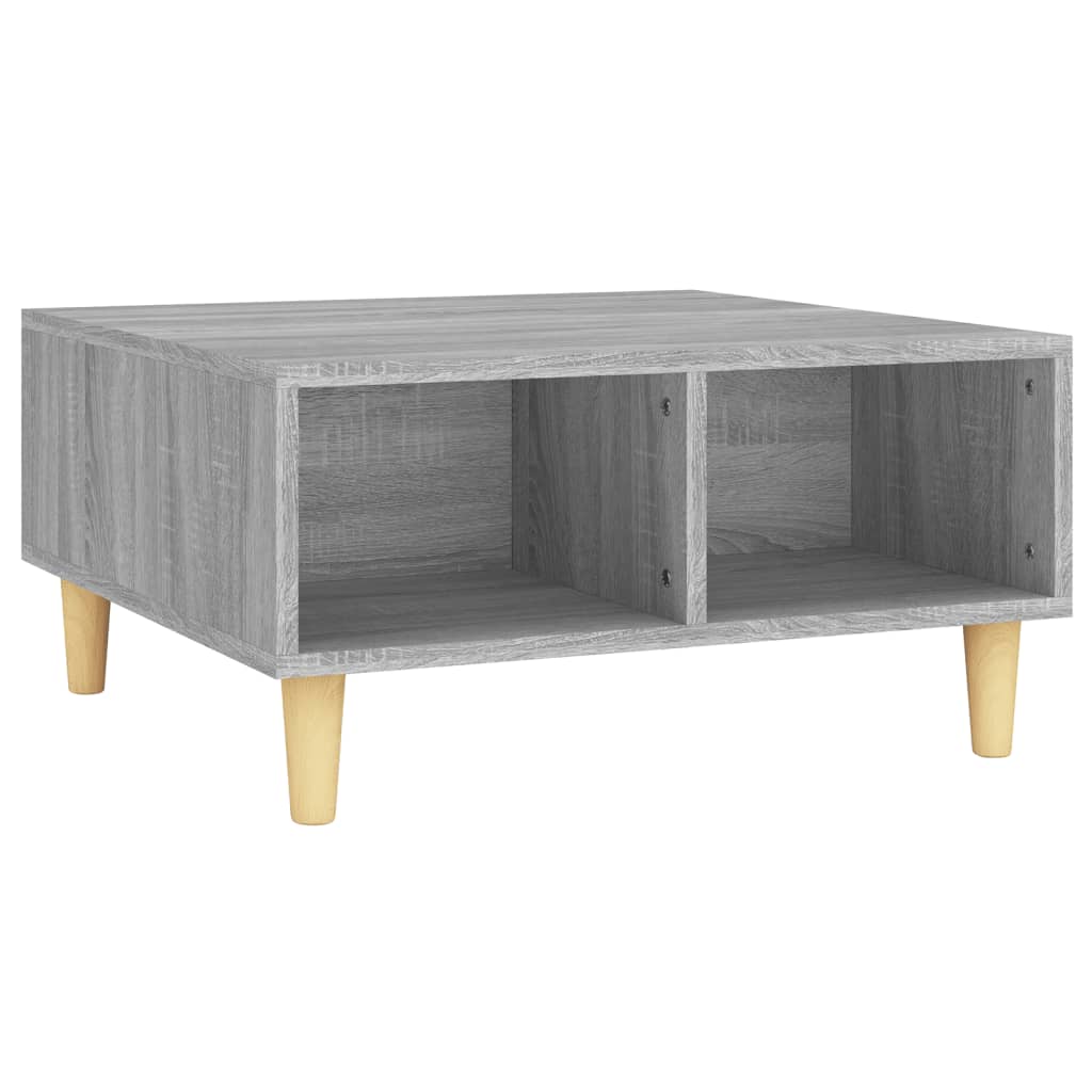 Sohvapöytä harmaa Sonoma 60x60x30 cm - Sisustajankoti.fi