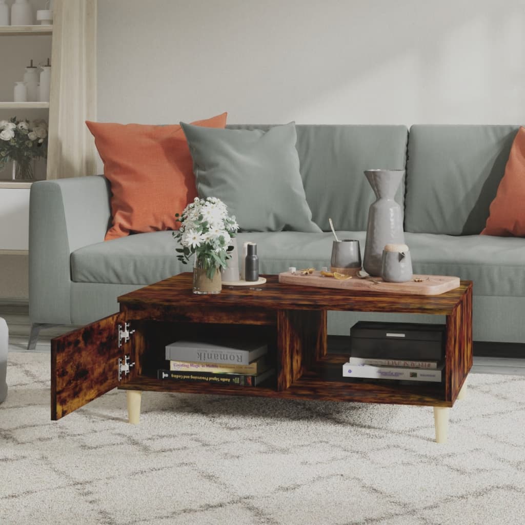 Sohvapöytä savutammi 90x60x35 cm - Sisustajankoti.fi