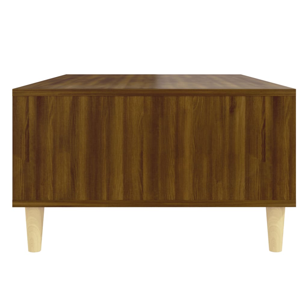 Sohvapöytä ruskea tammi 103,5x60x35 cm - Sisustajankoti.fi