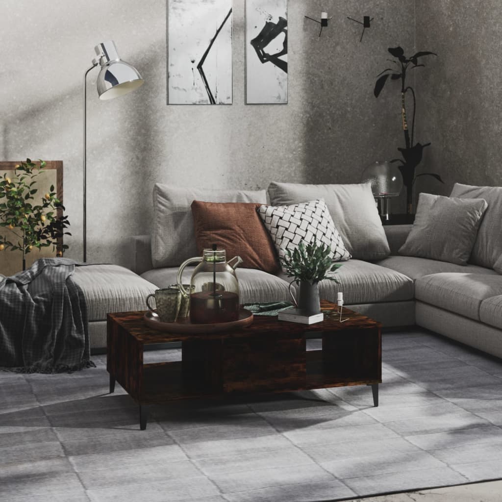 Sohvapöytä savutammi 103,5x60x35 cm - Sisustajankoti.fi