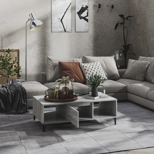 Sohvapöytä harmaa Sonoma 103,5x60x35 cm - Sisustajankoti.fi