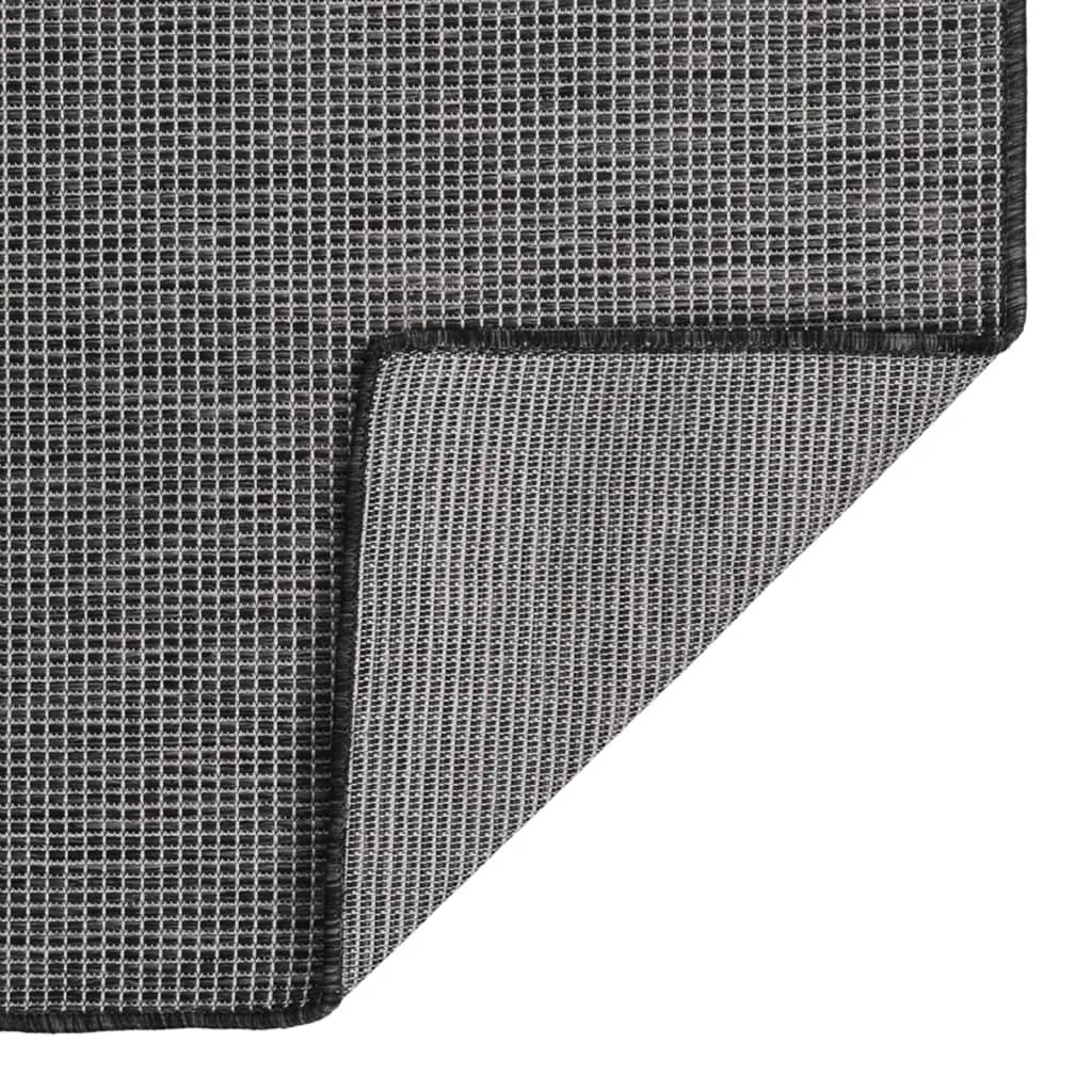 Ulkomatto Flatweave 80x250 cm harmaa - Sisustajankoti.fi