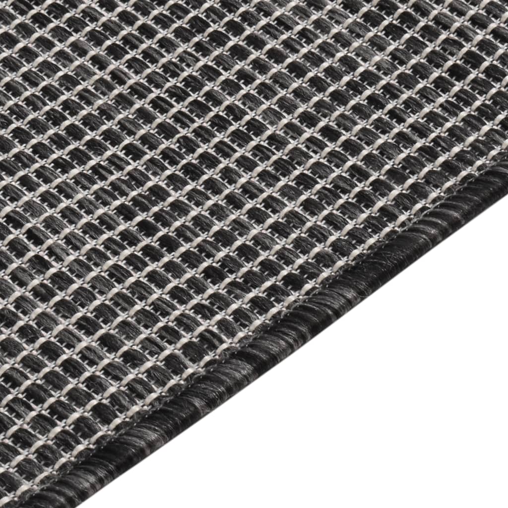 Ulkomatto Flatweave 80x250 cm harmaa - Sisustajankoti.fi
