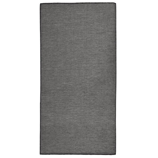 Ulkomatto Flatweave 100x200 cm harmaa - Sisustajankoti.fi