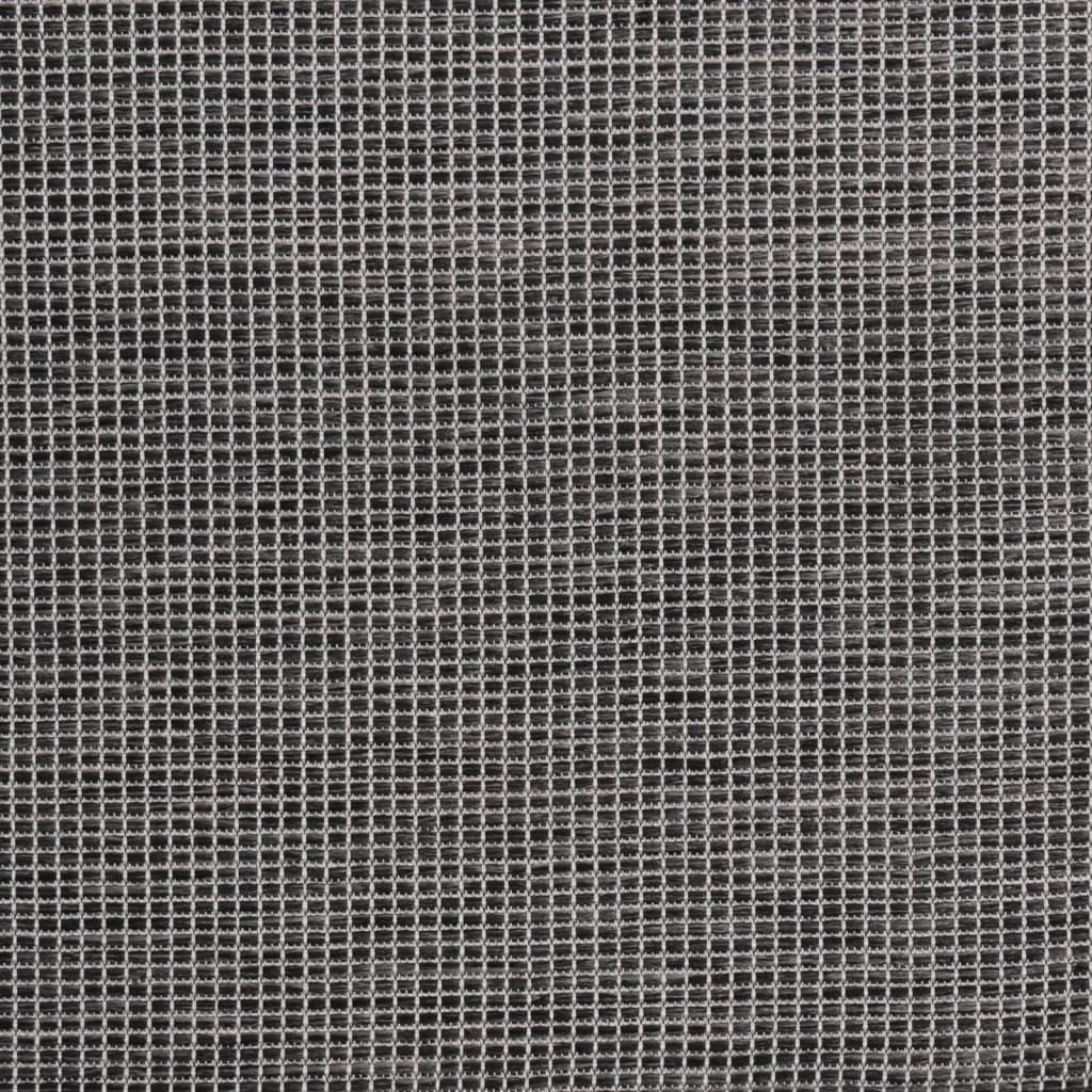 Ulkomatto flatweave 120x170 cm harmaa - Sisustajankoti.fi