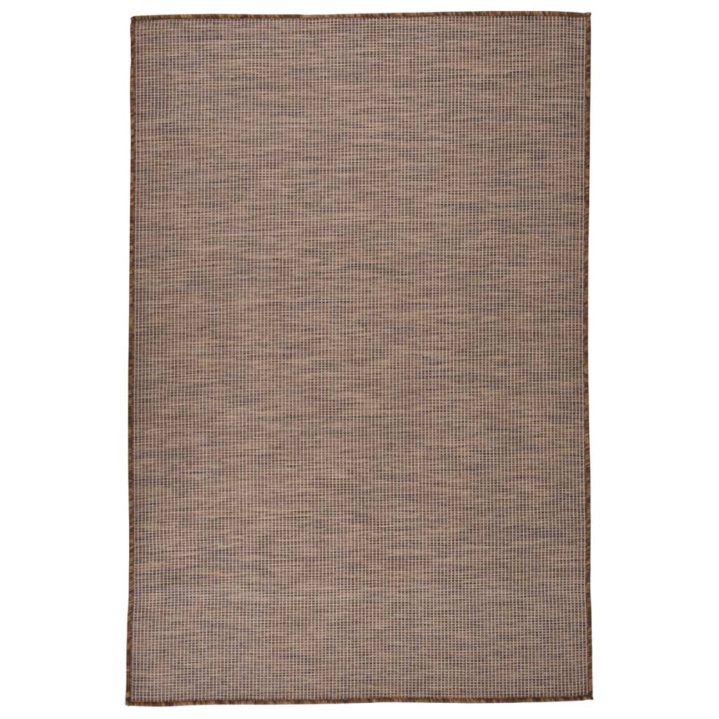 Ulkomatto Flatweave 120x170 cm ruskea - Sisustajankoti.fi