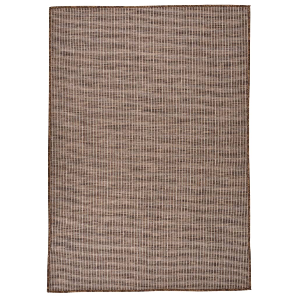 Ulkomatto Flatweave 160x230 cm ruskea - Sisustajankoti.fi