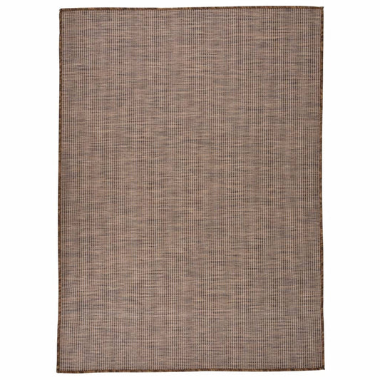Ulkomatto Flatweave 200x280 cm ruskea - Sisustajankoti.fi