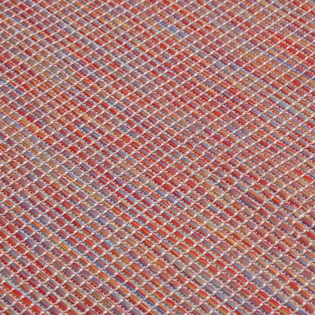 Ulkomatto Flatweave 120x170 cm punainen - Sisustajankoti.fi