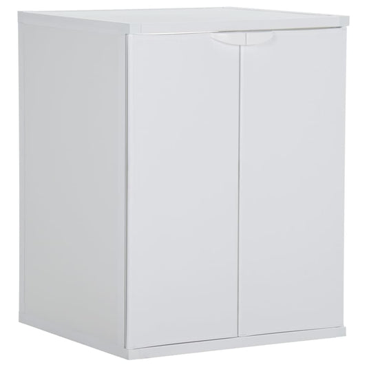 Pesukonekaappi valkoinen 68,5x64,5x88 cm PVC - Sisustajankoti.fi