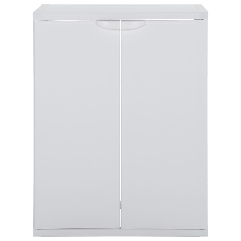 Pesukonekaappi valkoinen 68,5x64,5x88 cm PVC - Sisustajankoti.fi