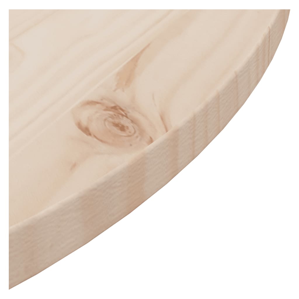 Pöytälevy Ø70x2,5 cm täysi mänty - Sisustajankoti.fi