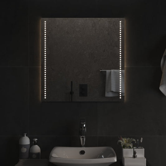 Kylpyhuoneen LED-peili 60x60 cm - Sisustajankoti.fi