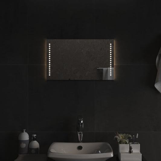 Kylpyhuoneen LED-peili 50x30 cm - Sisustajankoti.fi