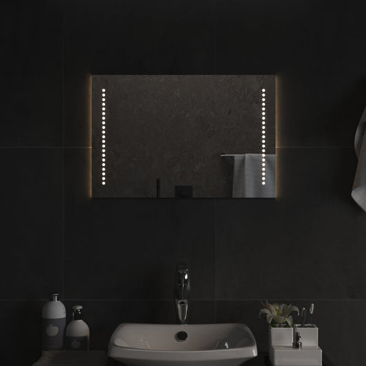 Kylpyhuoneen LED-peili 60x40 cm - Sisustajankoti.fi