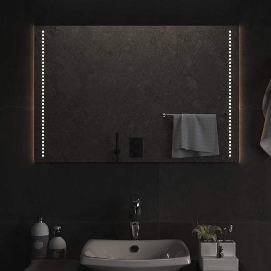 Kylpyhuoneen LED-peili 90x60 cm - Sisustajankoti.fi