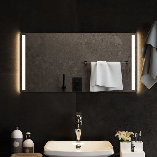 Kylpyhuoneen LED-peili 80x40 cm - Sisustajankoti.fi