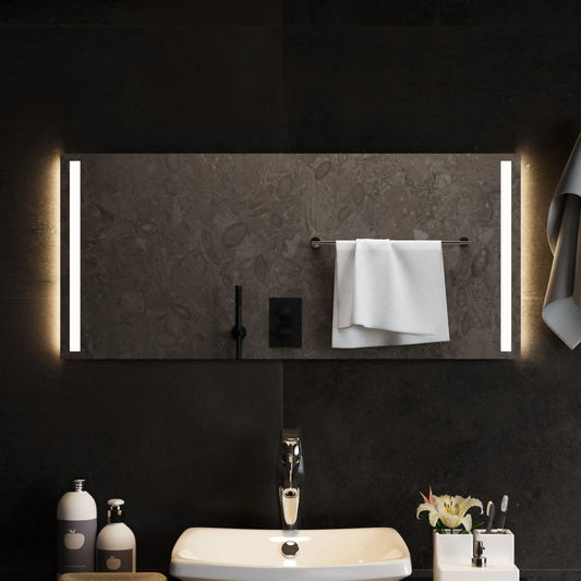 Kylpyhuoneen LED-peili 90x40 cm - Sisustajankoti.fi