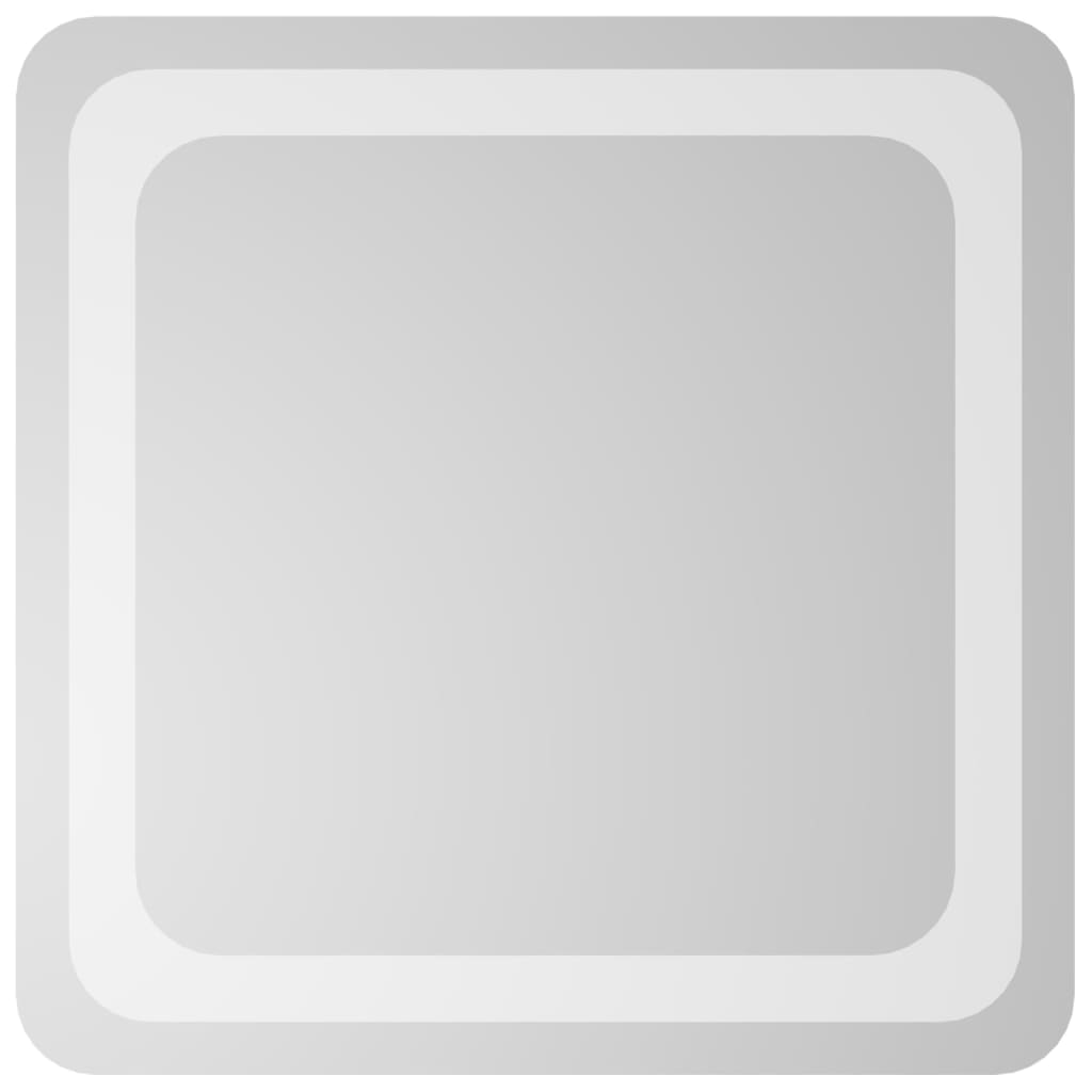 Kylpyhuoneen LED-peili 40x40 cm - Sisustajankoti.fi