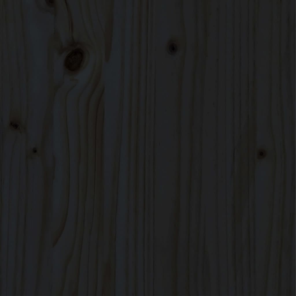 Sängynrunko täysi mänty 90x190 cm musta 3FT Single - Sisustajankoti.fi