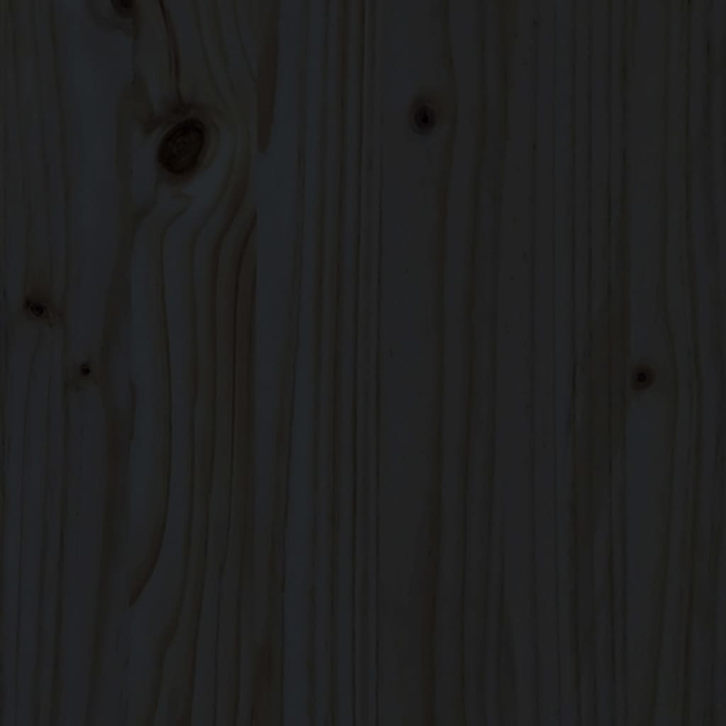 Sängynrunko täysi mänty 120x190 cm musta 4FT Small Double - Sisustajankoti.fi