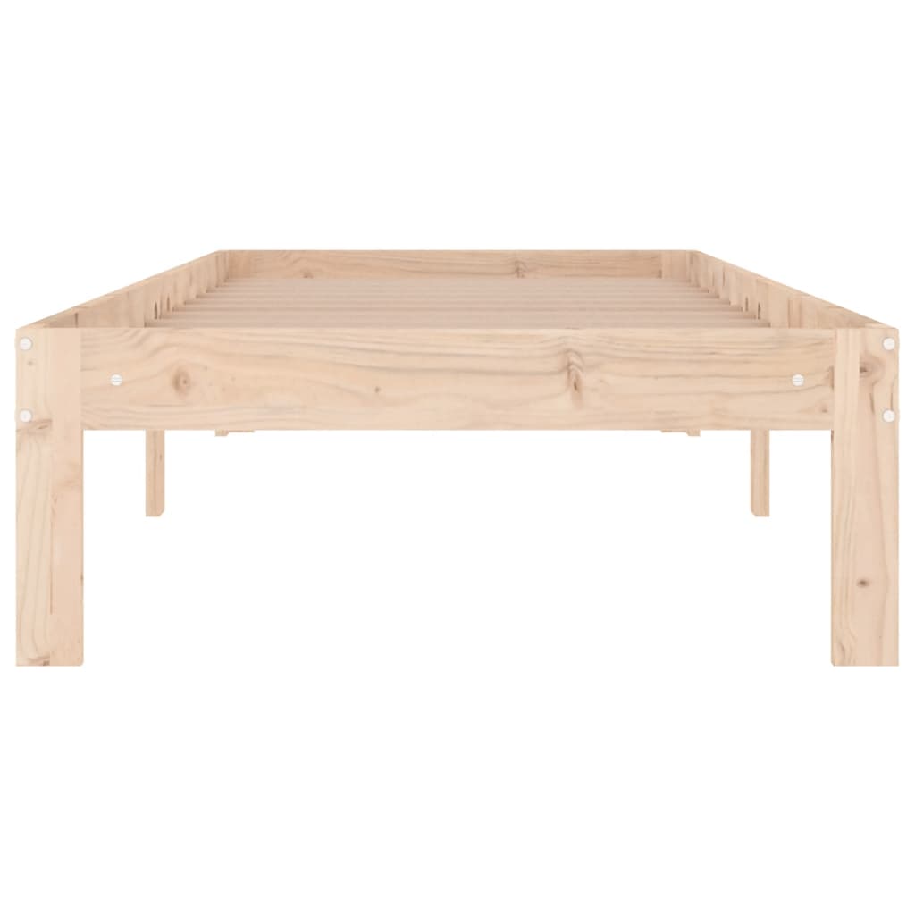 Sängynrunko täysi puu 75x190 cm 2FT6 Small Single - Sisustajankoti.fi