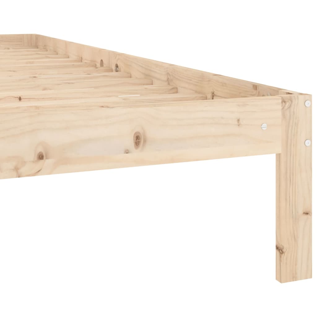 Sängynrunko täysi mänty 120x200 cm - Sisustajankoti.fi