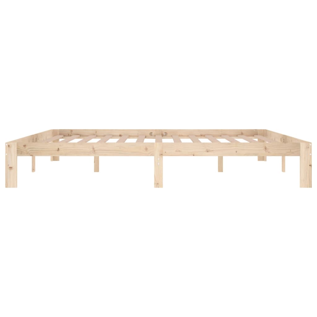 Sängynrunko täysi mänty 200 x 200 cm - Sisustajankoti.fi