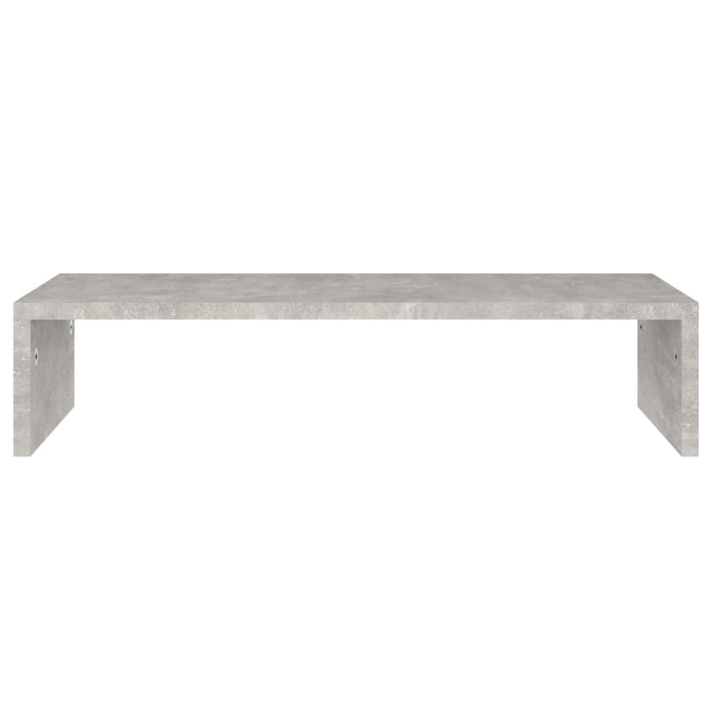 Näyttöteline betoninharmaa 60x23,5x12 cm tekninen puu - Sisustajankoti.fi