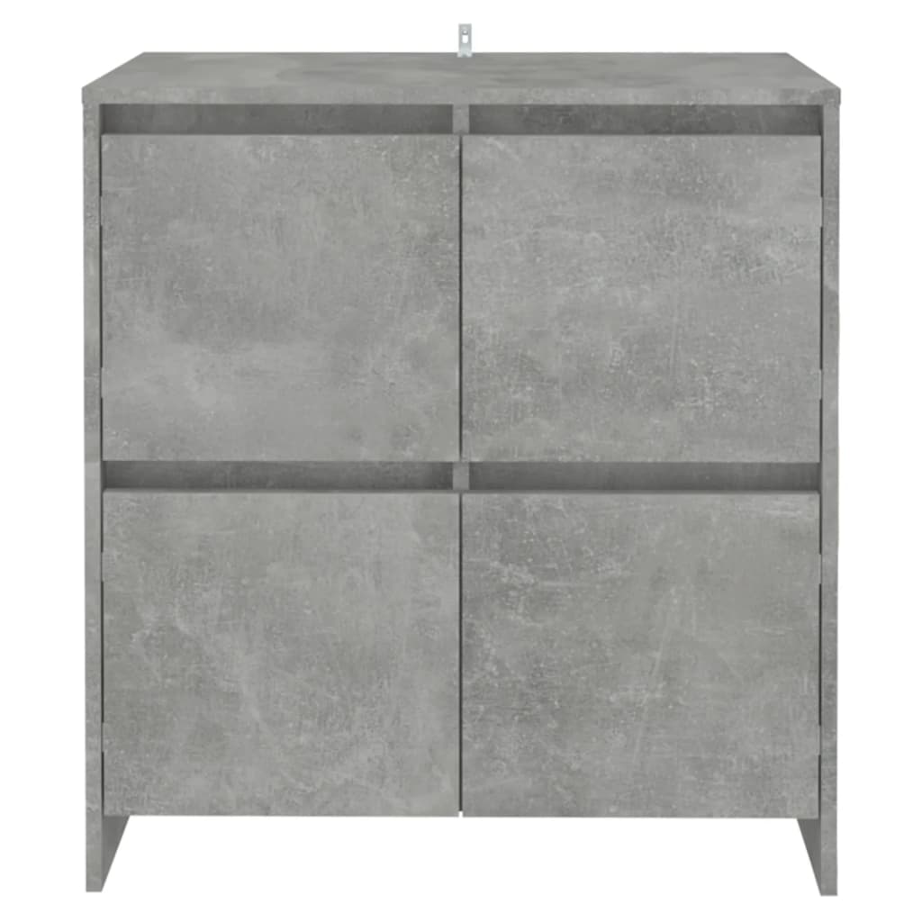 Senkit 2 kpl betoninharmaa 70x41x75 cm lastulevy - Sisustajankoti.fi
