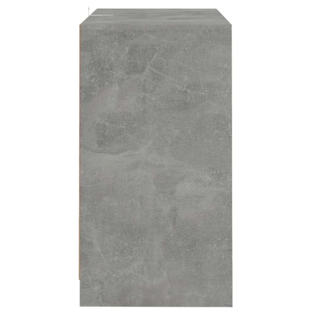 Senkit 2 kpl betoninharmaa 70x41x75 cm lastulevy - Sisustajankoti.fi