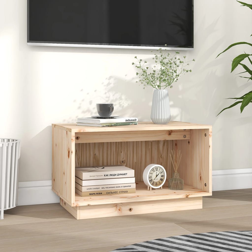 TV-taso 60x35x35 cm täysi mänty - Sisustajankoti.fi