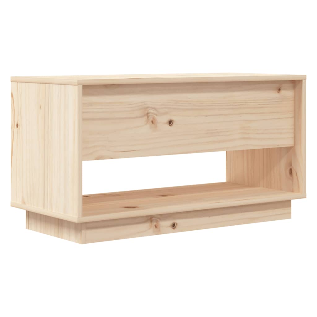 TV-taso 74x34x40 cm täysi mänty - Sisustajankoti.fi