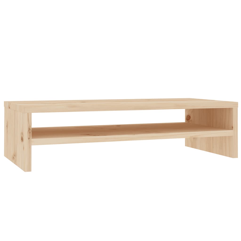 Näyttöteline 50x24x13 cm täysi mänty - Sisustajankoti.fi